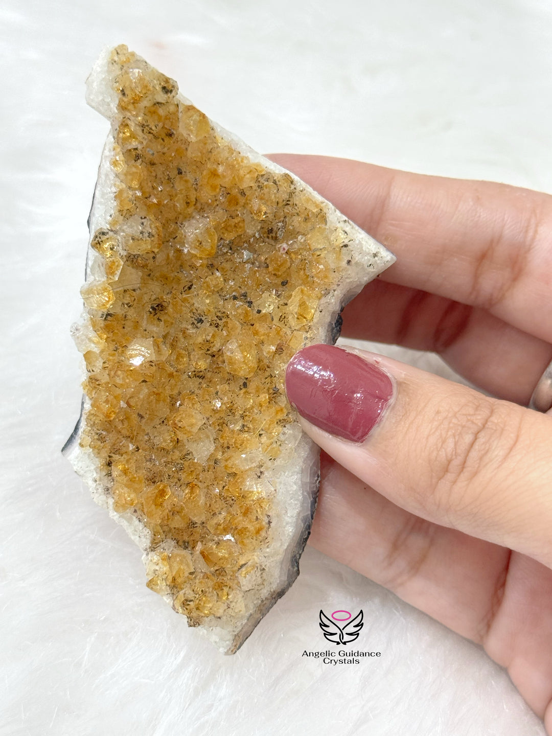 Citrine Cluster Small