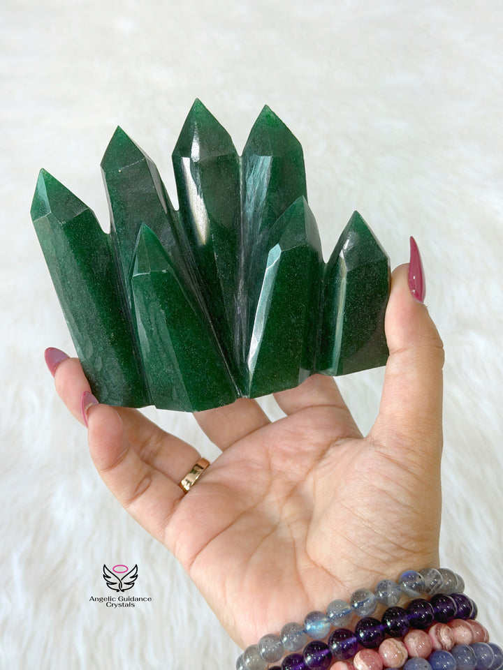 Green Aventurine Multi Tower 4