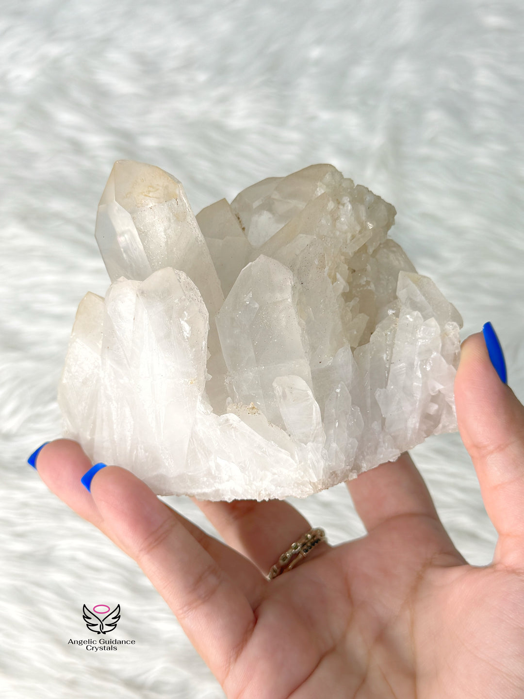 Clear Quartz Lemurian Cluster 7