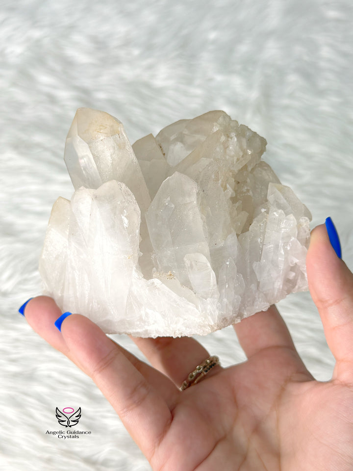 Clear Quartz Lemurian Cluster 7