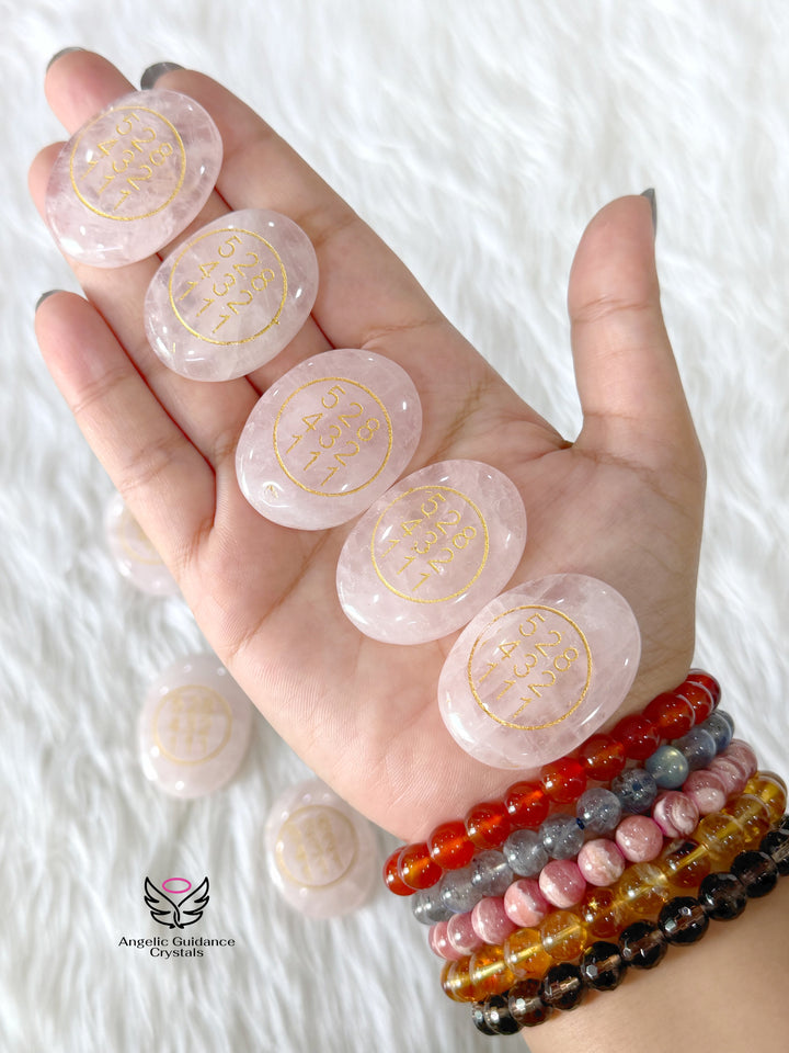 Rose Quartz Zibu Coin