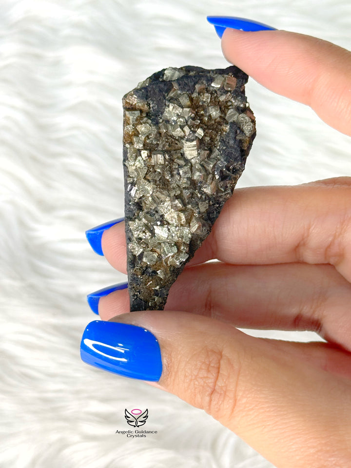 Shungite With Pyrite Rawstone Small