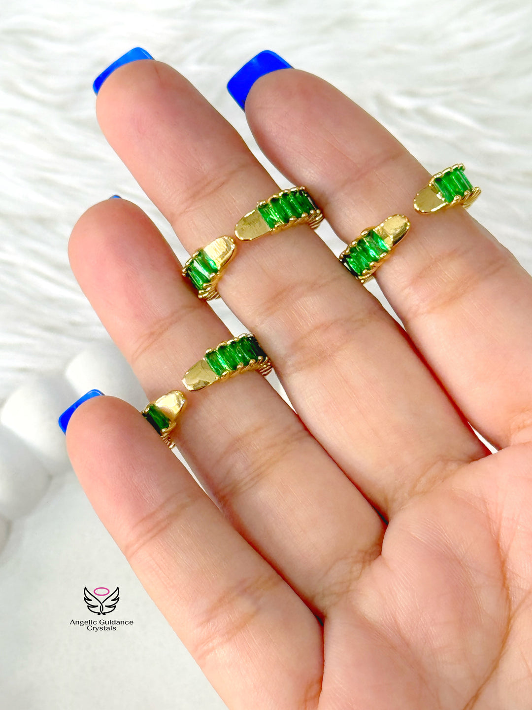 Emerald Anti Tarnish Ring