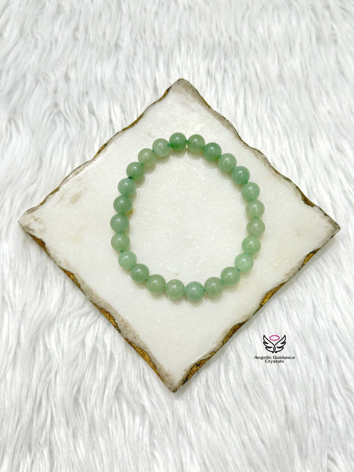 Green Aventurine Round Bracelet