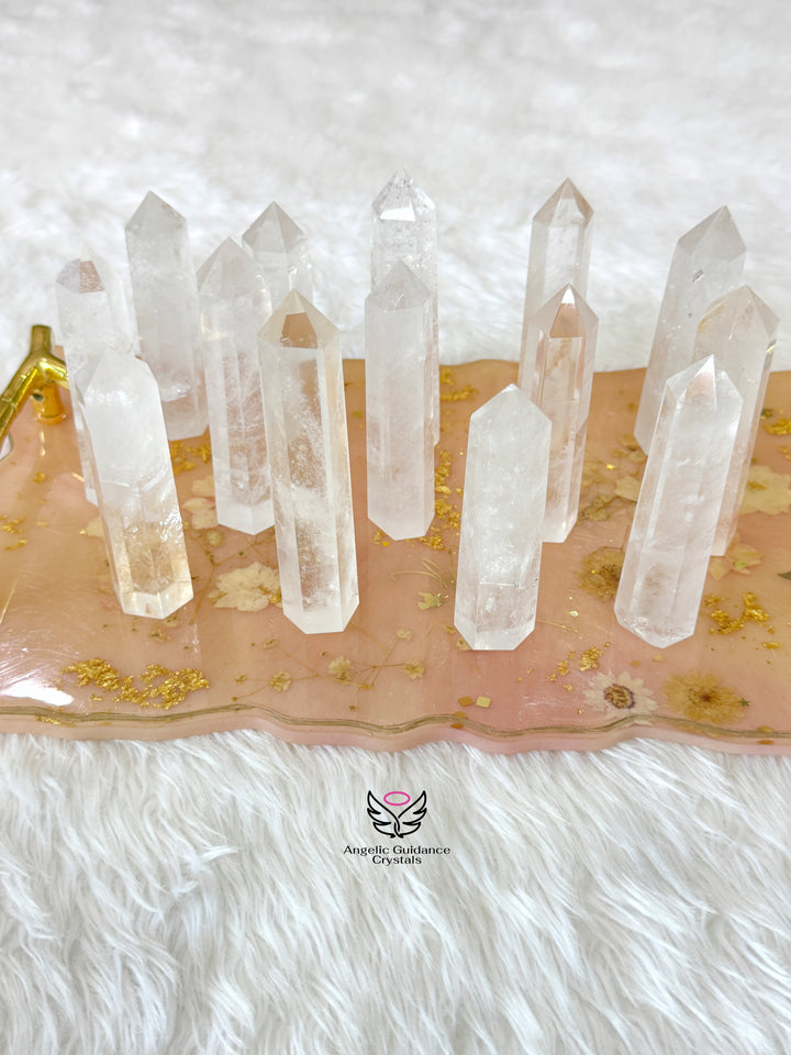 Clear Quartz Tower Large