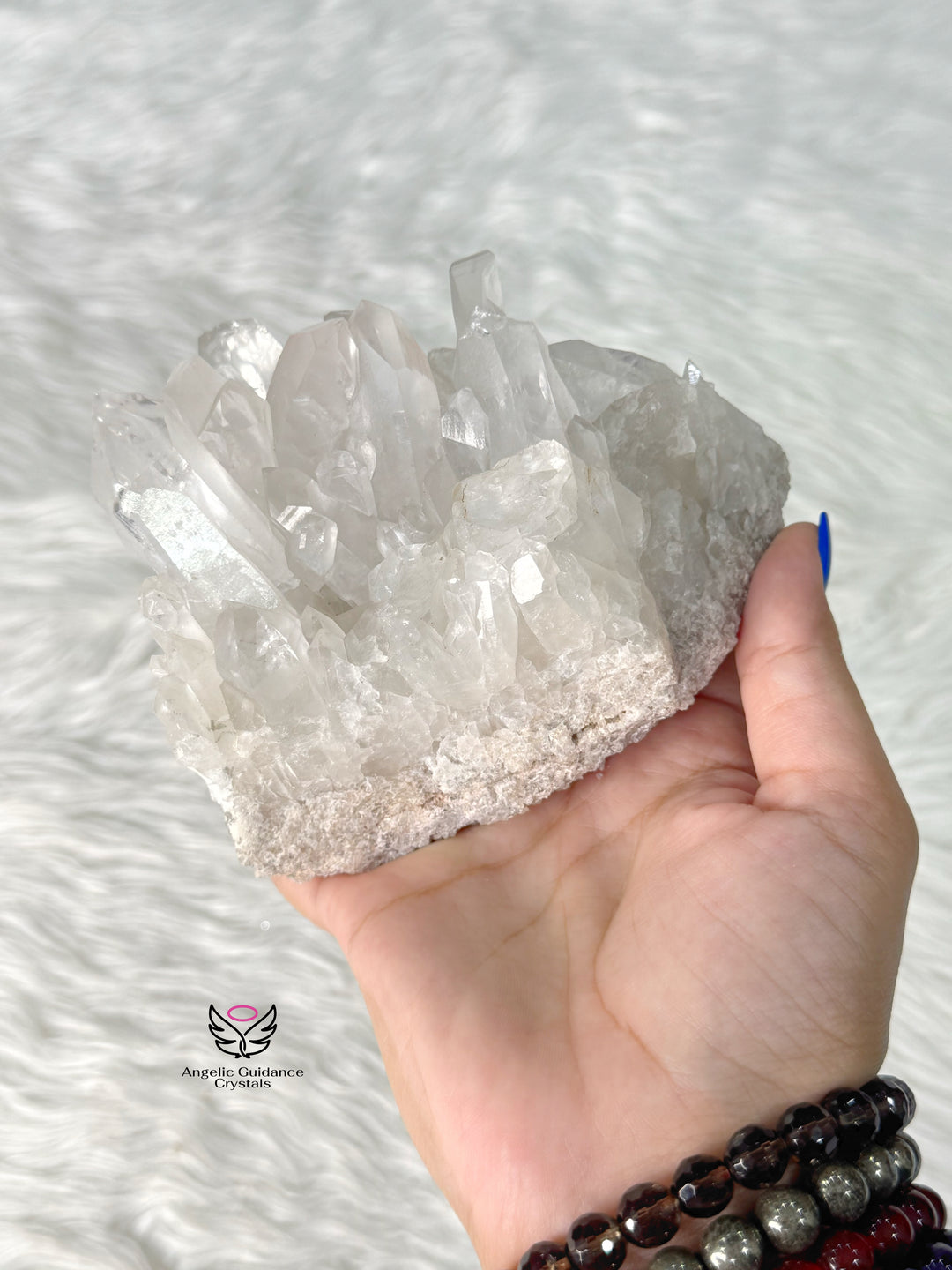 Clear Quartz Lemurian Cluster 9