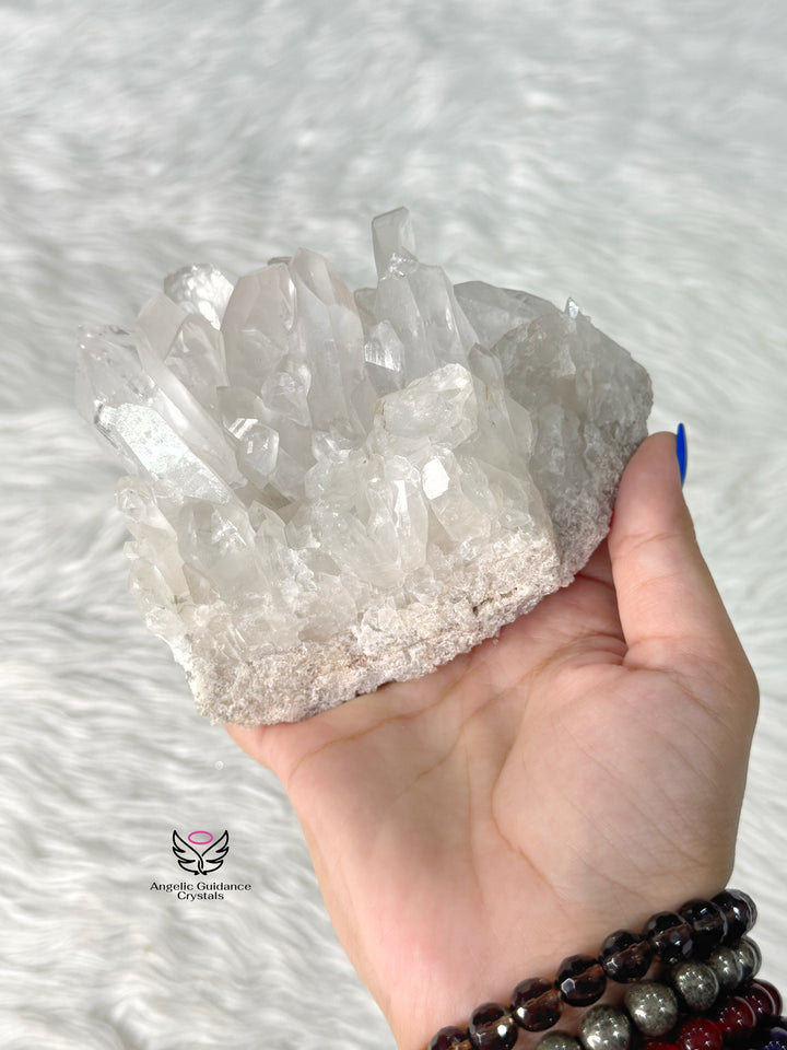 Clear Quartz Lemurian Cluster 9