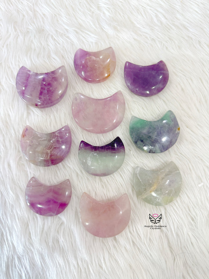 Rainbow Fluorite Fluorite Moon