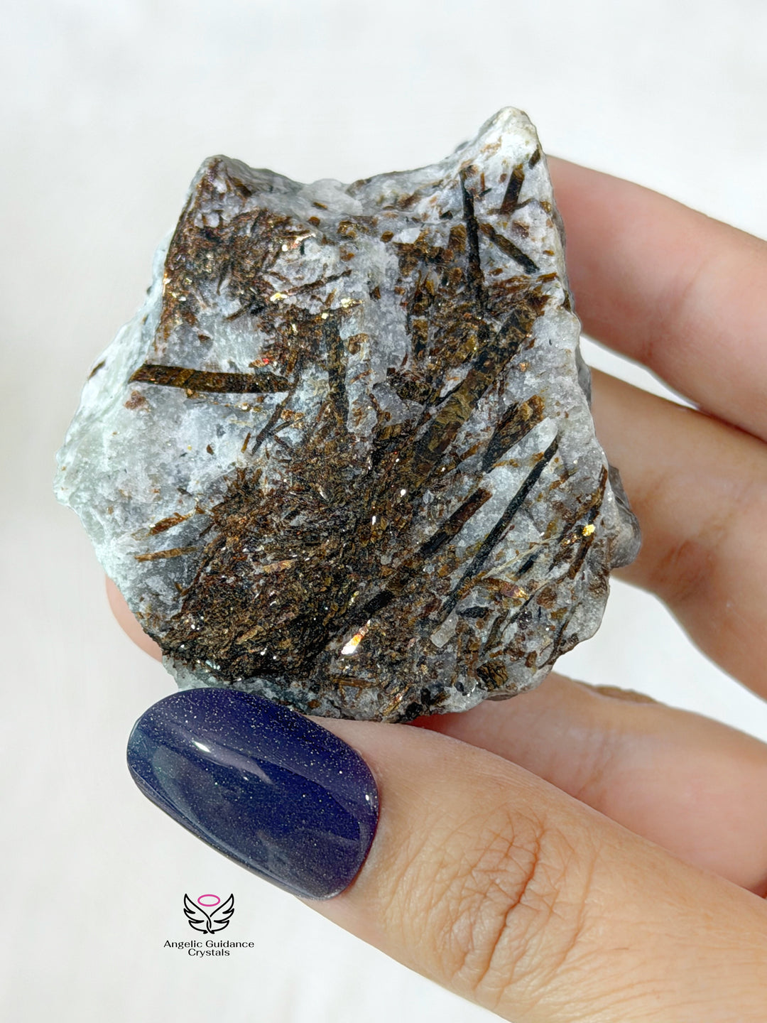 Astrophyllite Raw Stone For Transformation &amp; Growth