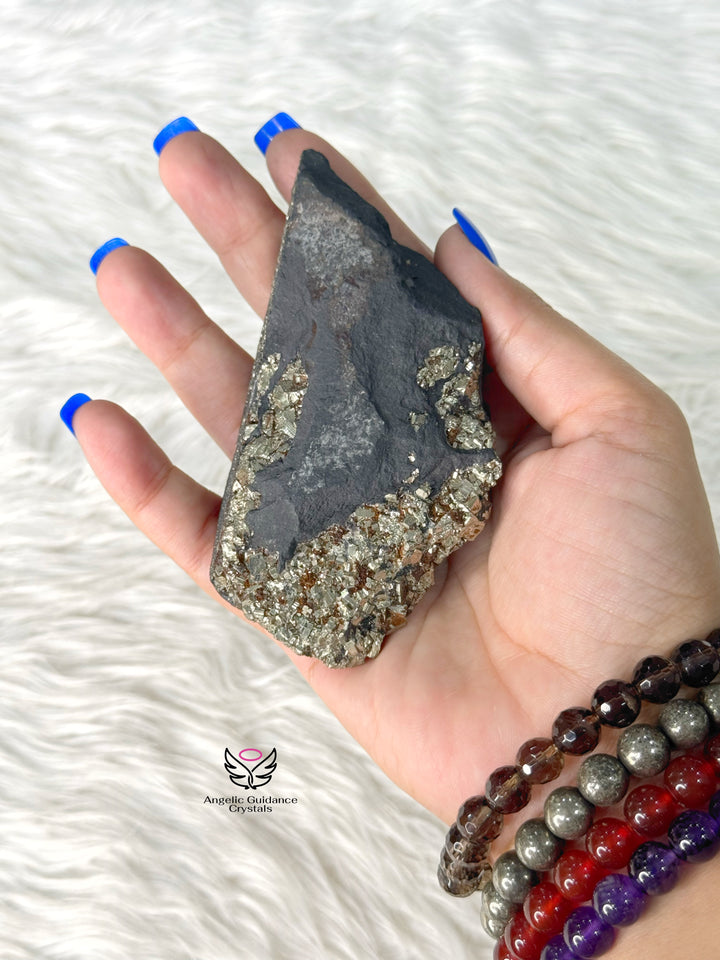 Shungite With Pyrite Rawstone 2