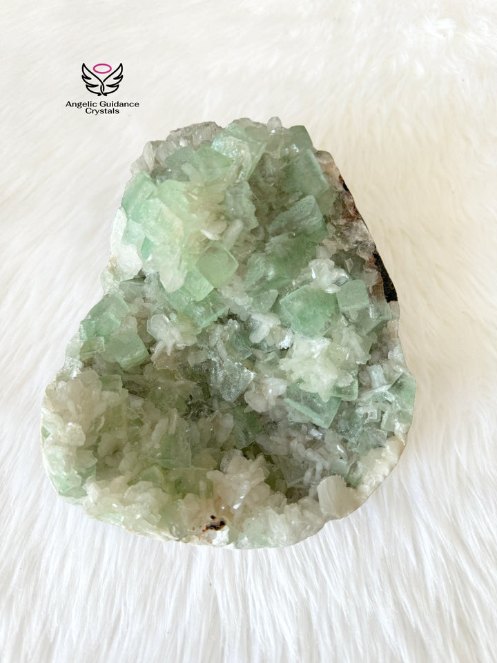 Green Apophyllite Cluster #2