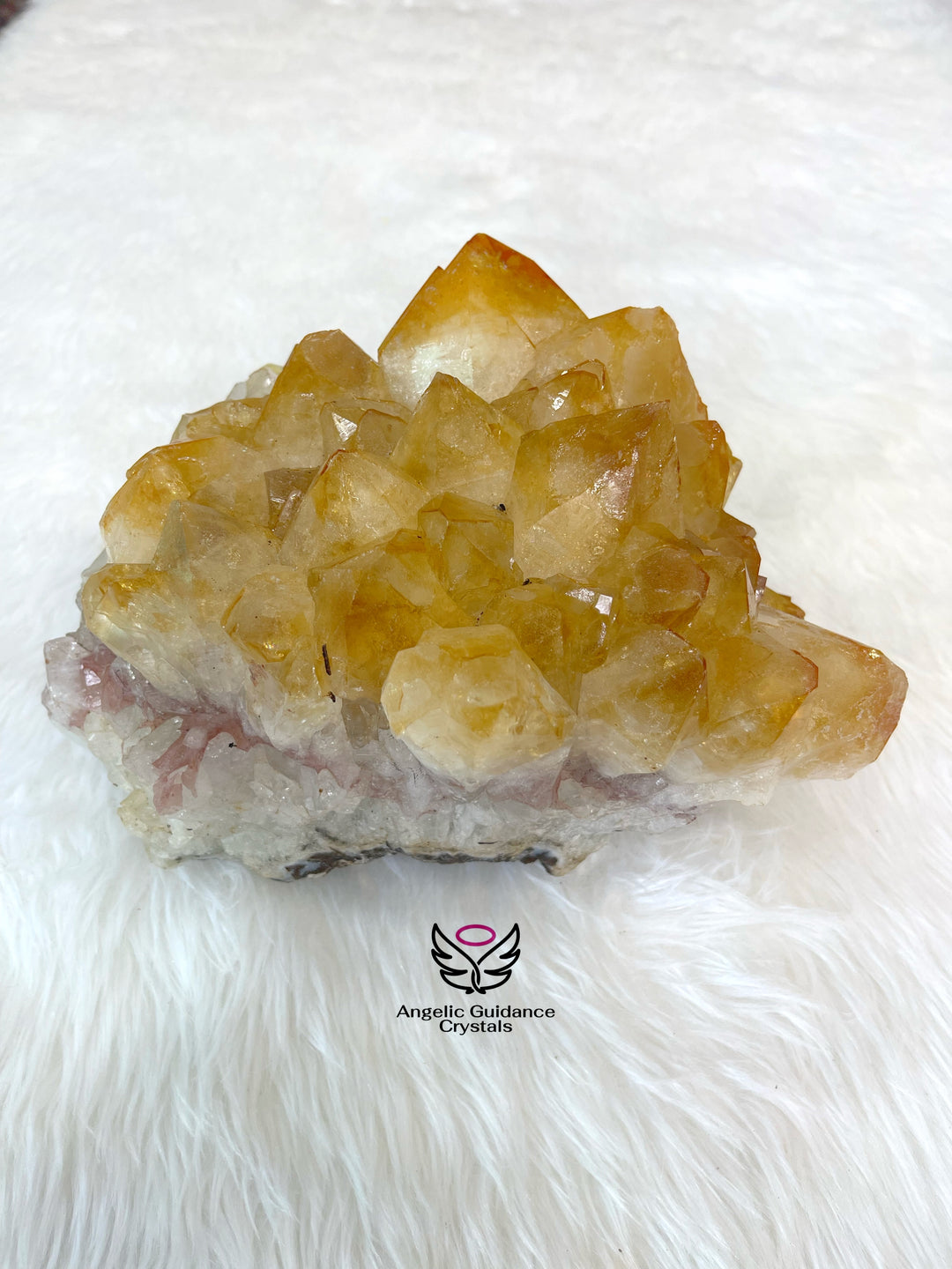 Citrine Cluster Xl Size 4