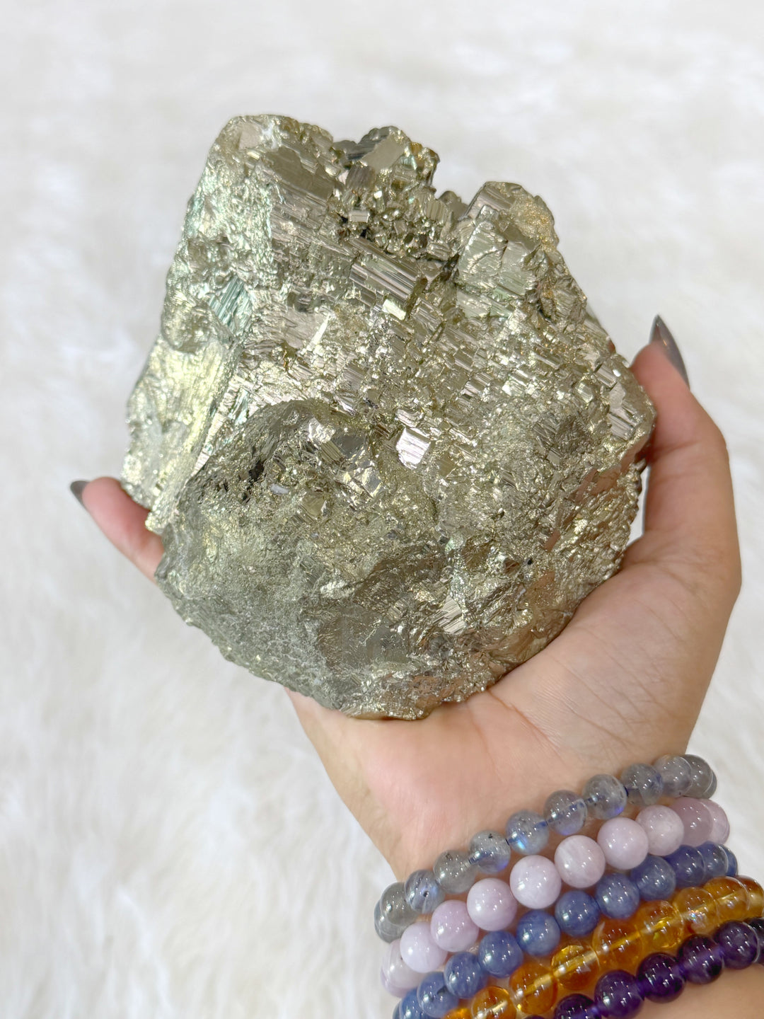 Pyrite Cubic Cluster 22