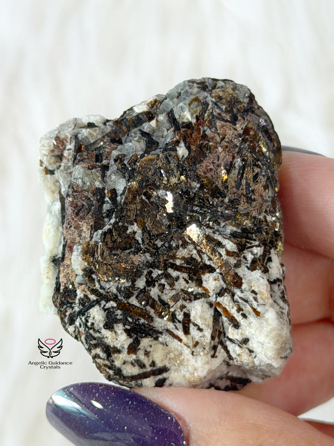 Astrophyllite Raw Stone For Transformation &amp; Growth Lot 1