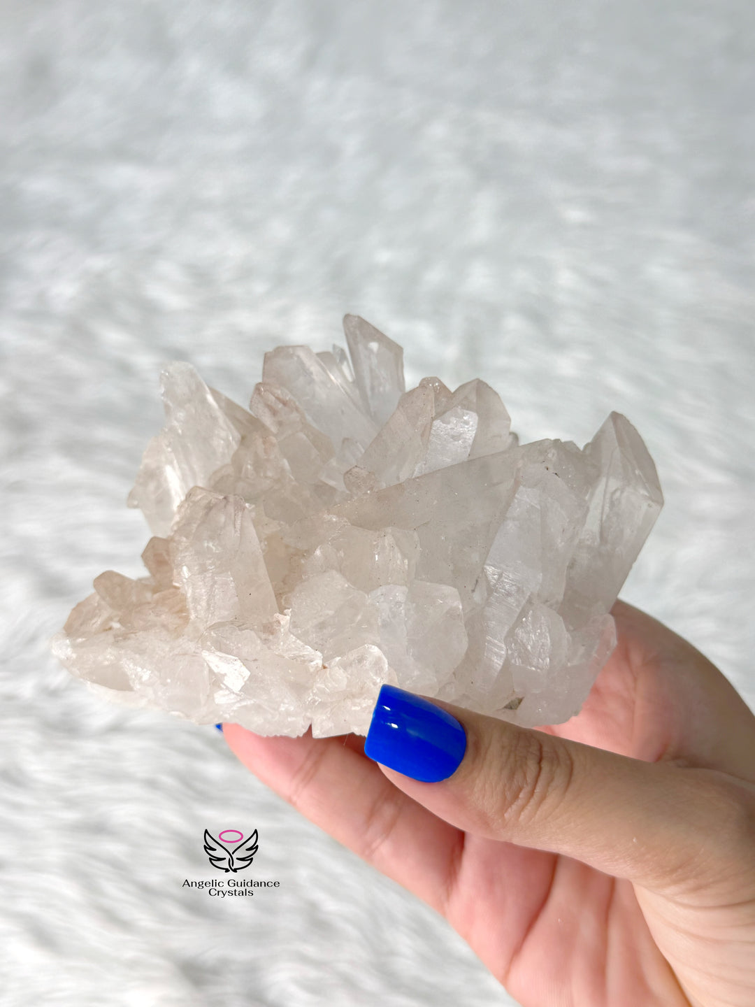 Clear Quartz Lemurian Cluster 6