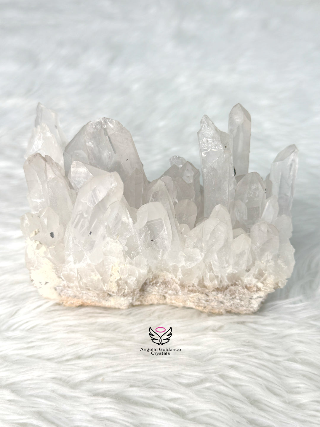 Clear Quartz Lemurian Cluster 15