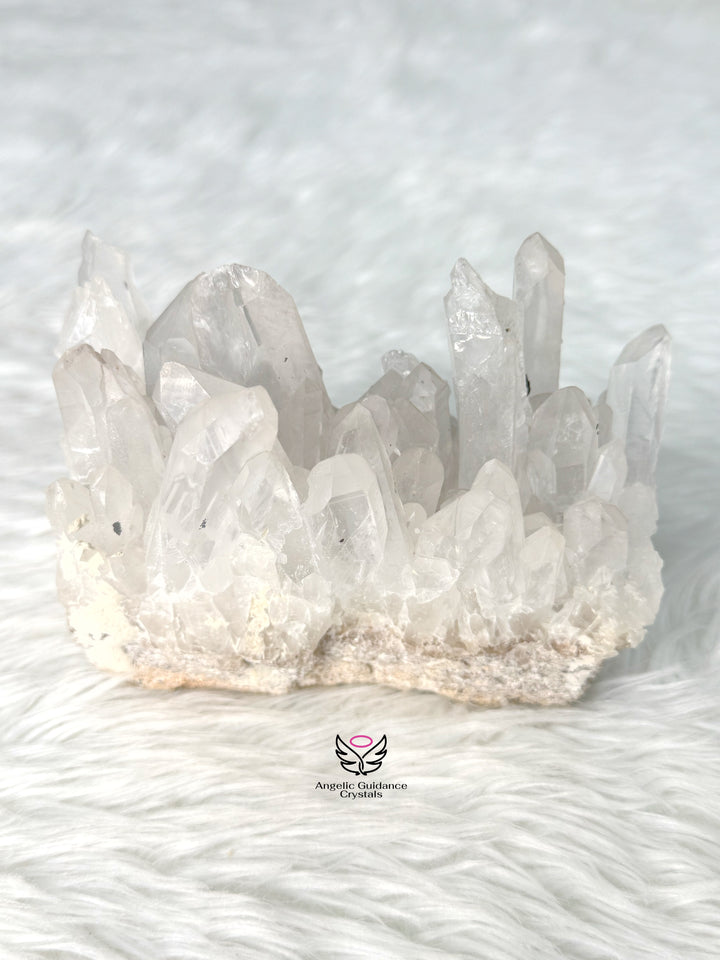 Clear Quartz Lemurian Cluster 15