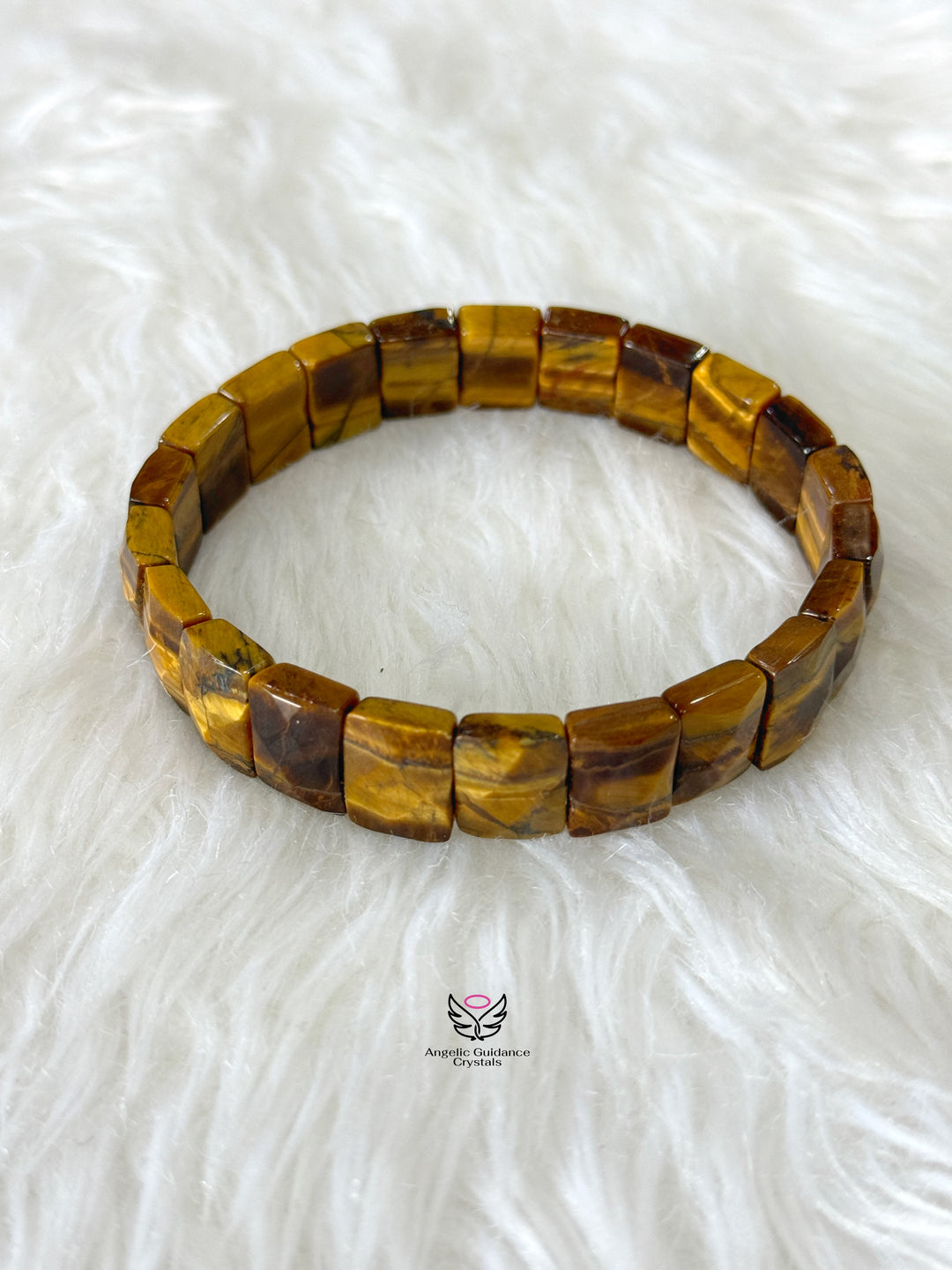 Tigers Eye Pyramid Bracelet