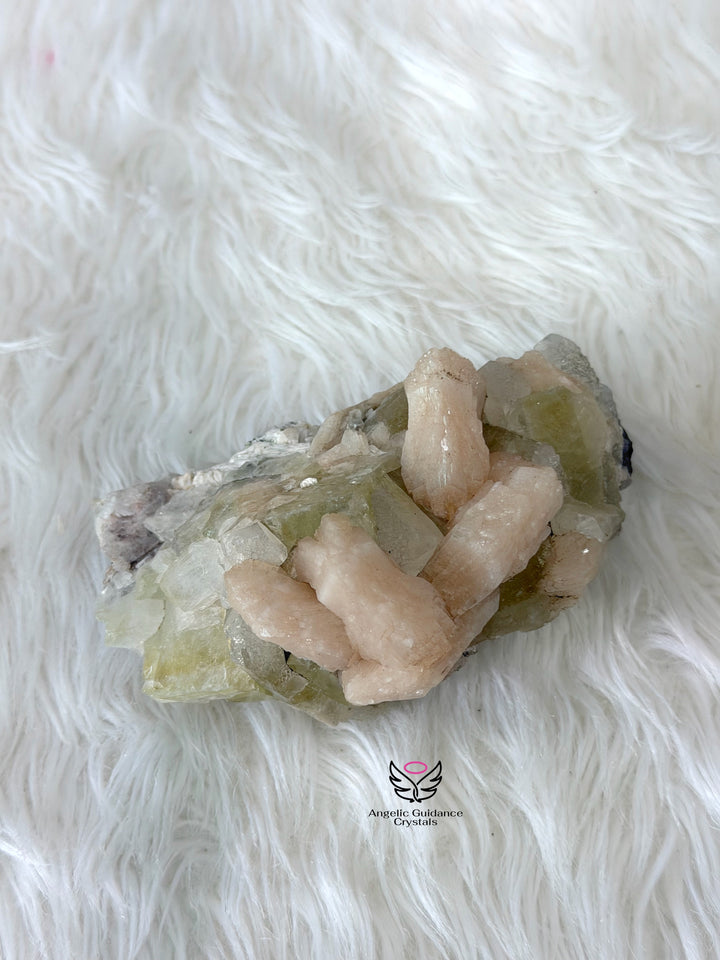 Green Apophyllite Cluster 