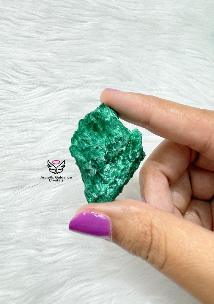 Malachite Velvet Cluster