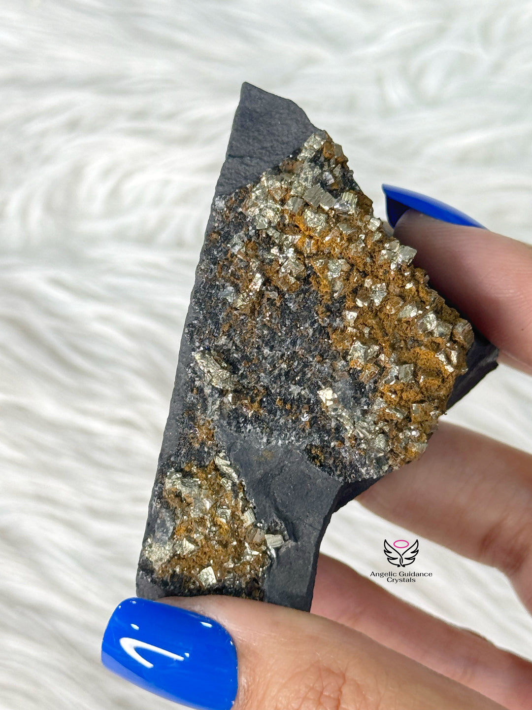 Shungite With Pyrite Rawstone Large