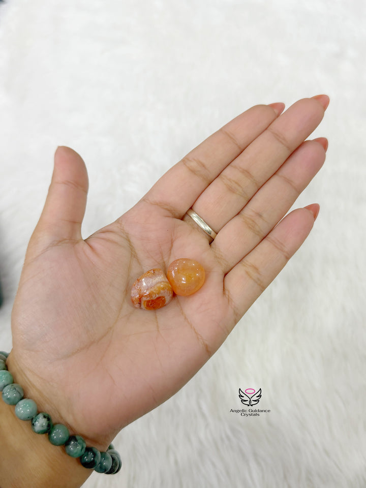 Carnelian Baby Rough Tumble