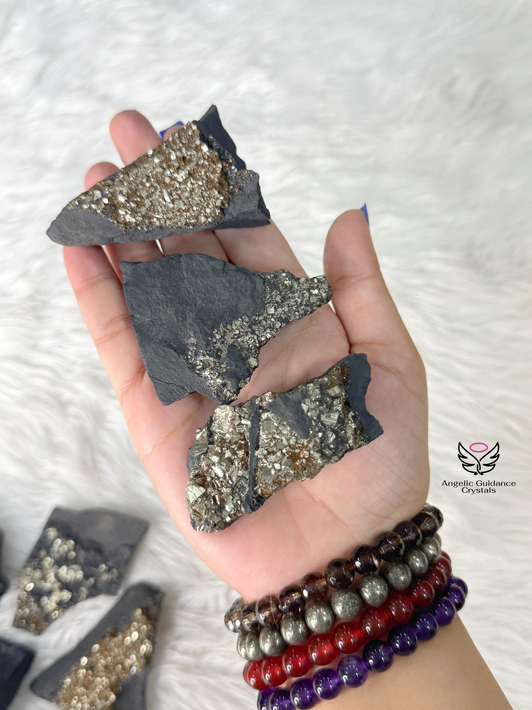 Shungite With Pyrite Rawstone Medium