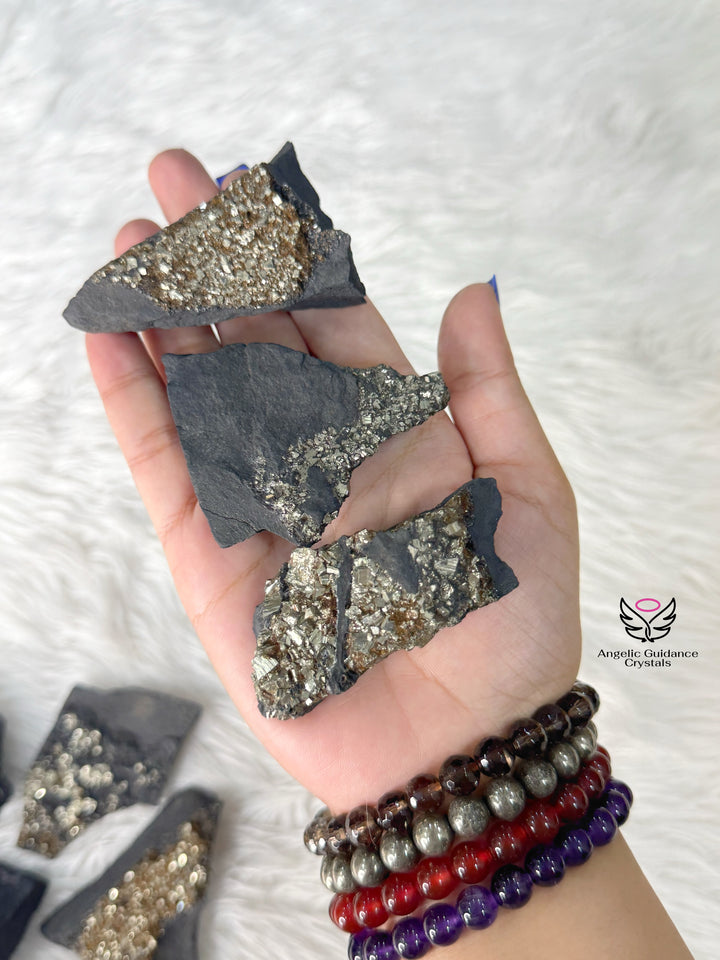 Shungite With Pyrite Rawstone Medium