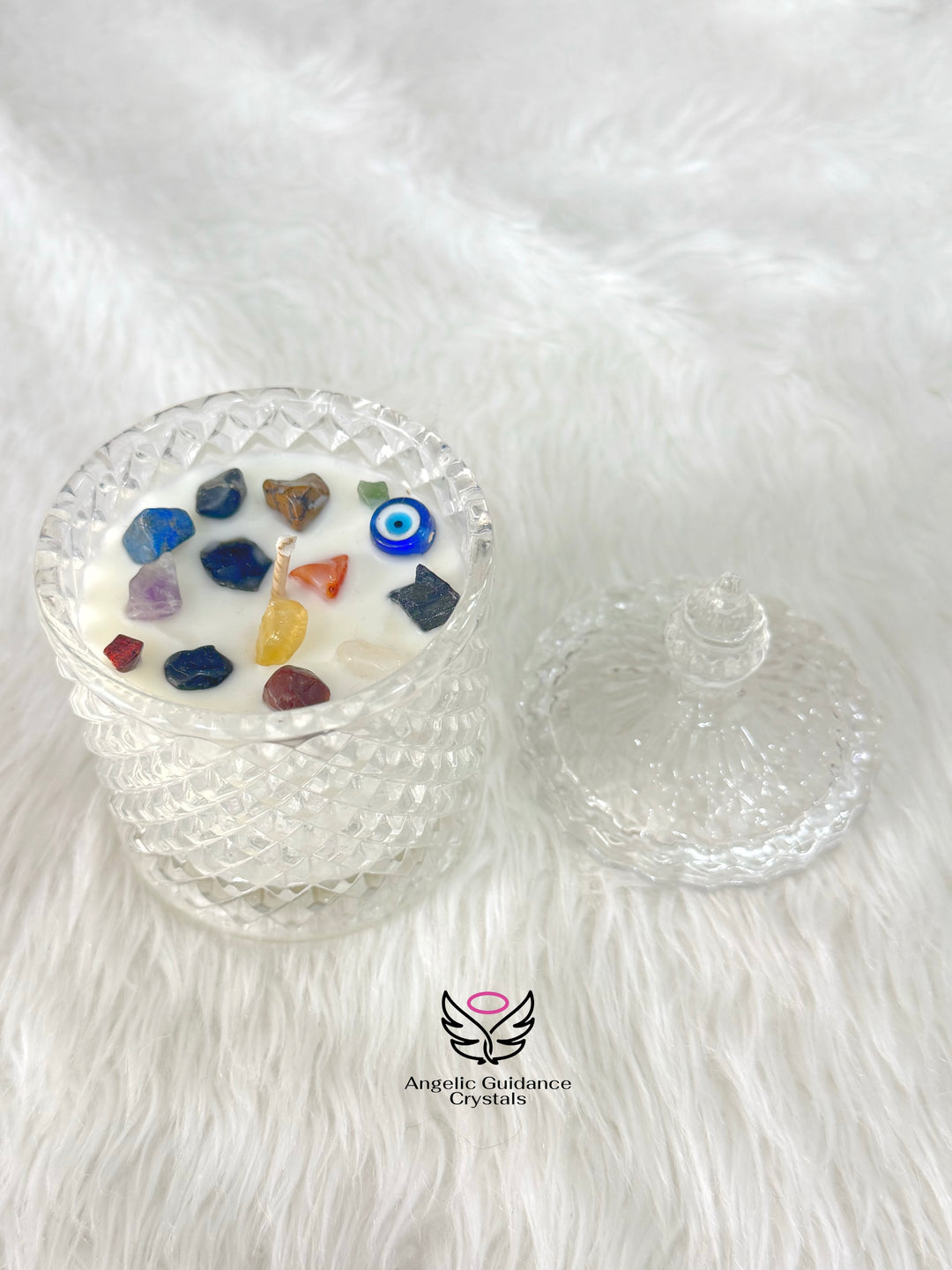 Crystal Chips Jar Candle