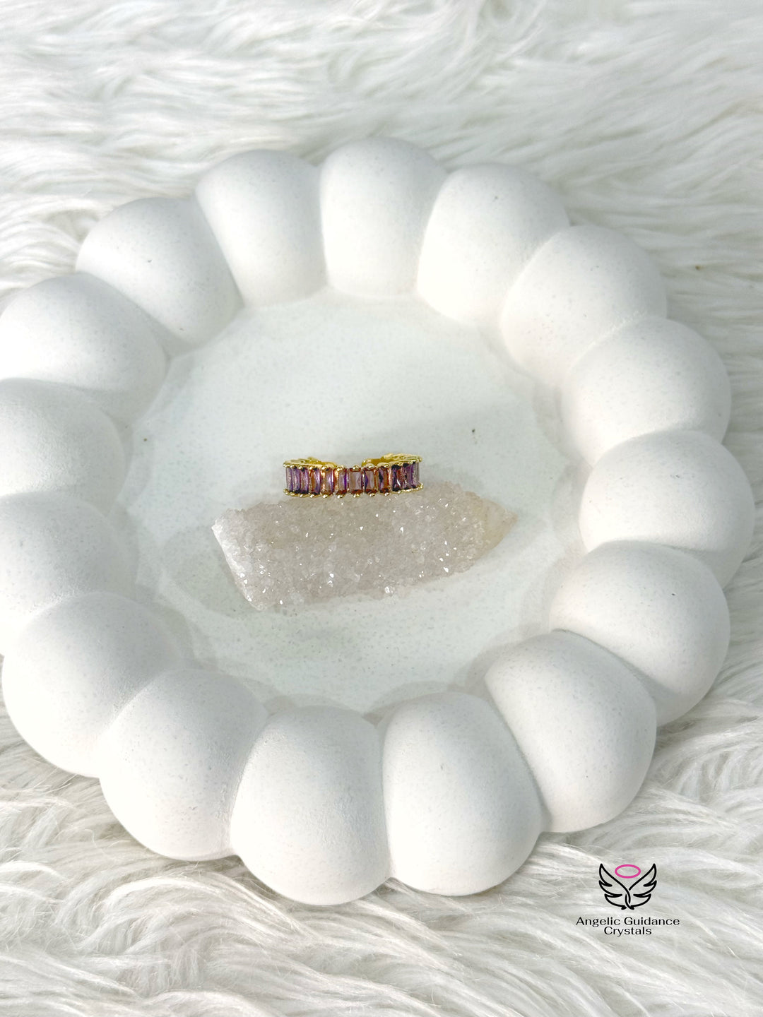 Amethyst Anti Tarnish Ring