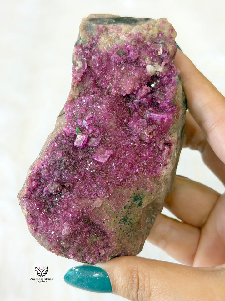 Pink Cobalto Calcite Raw Stone 15