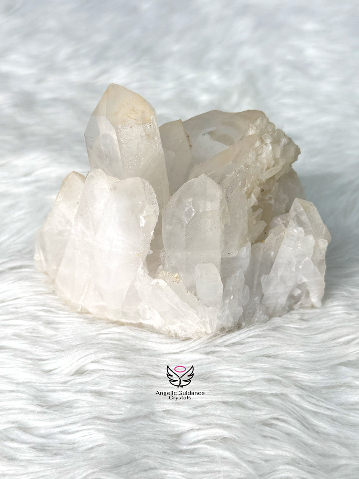 Clear Quartz Lemurian Cluster 7