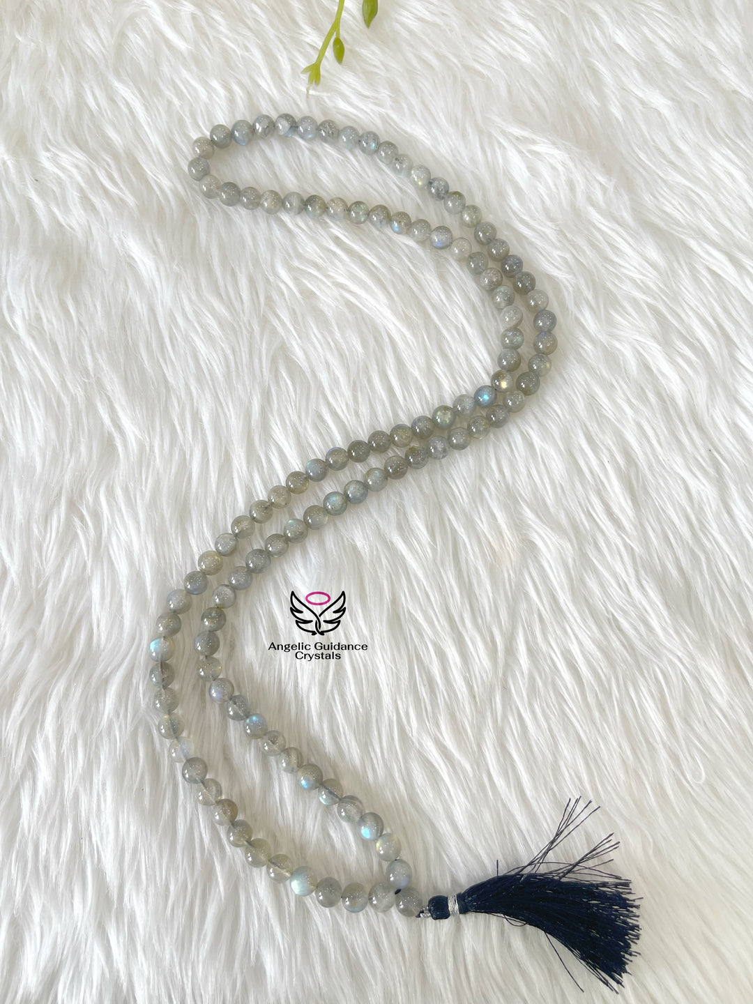 Labradorite Round Mala 108 Beads AAA