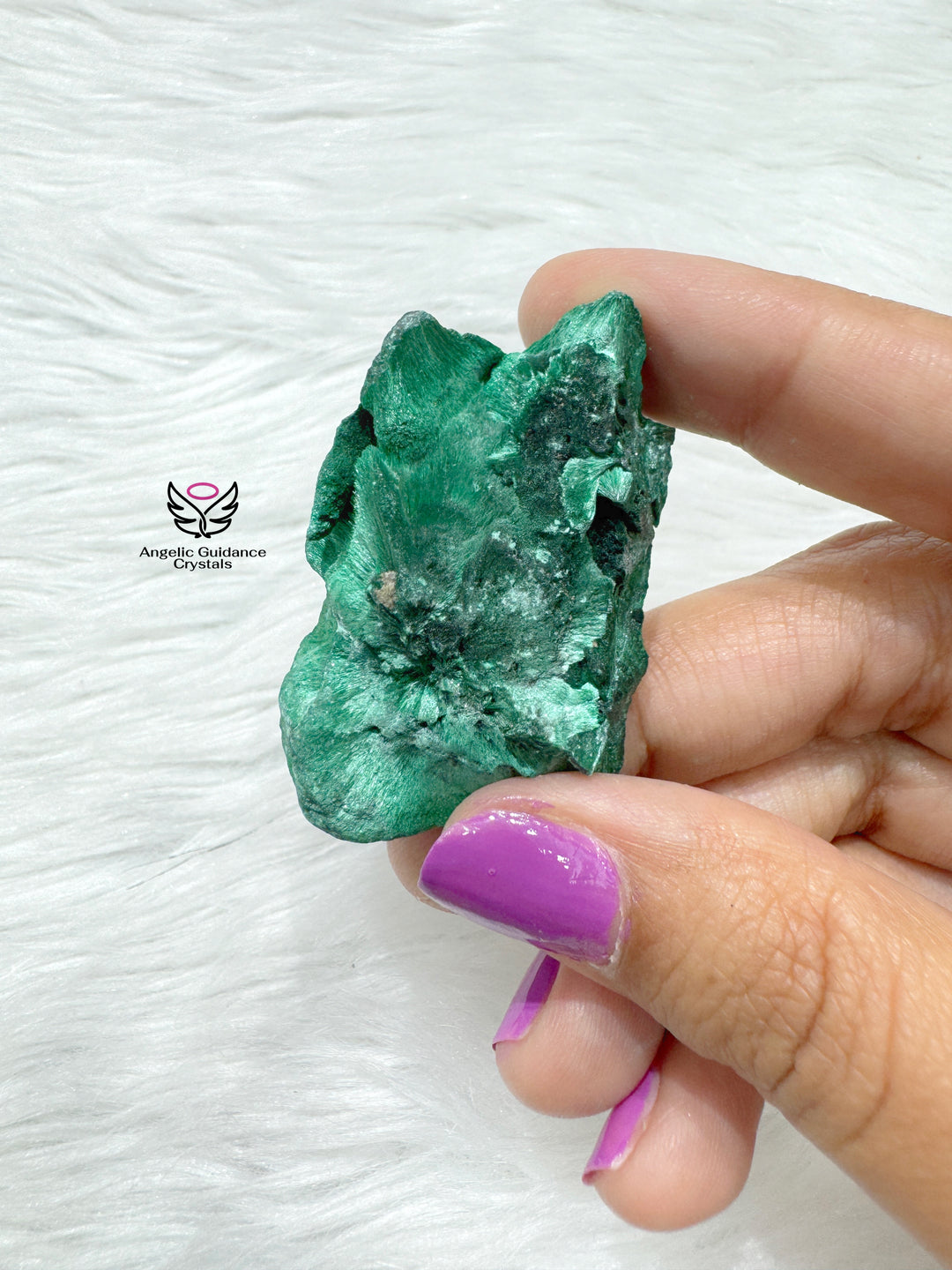 Malachite Velvet Cluster