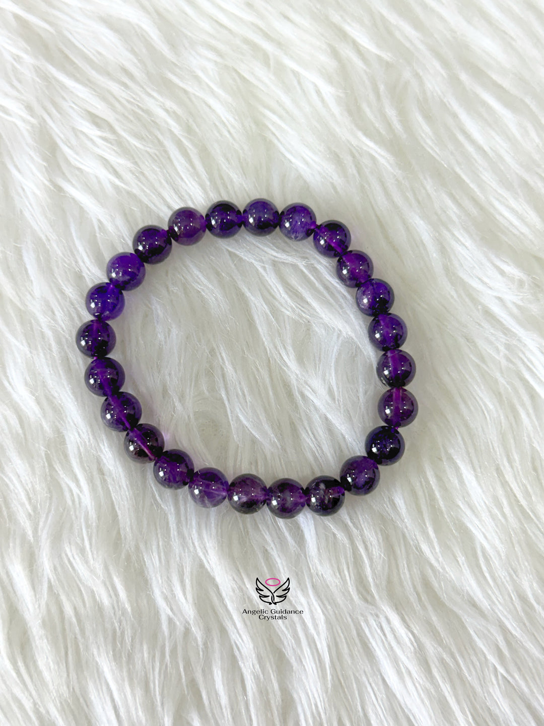 Amethyst Bracelet AAA 8mm