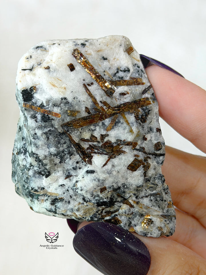 Astrophyllite Raw Stone For Transformation &amp; Growth