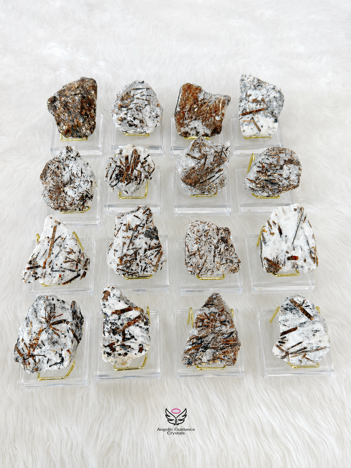 Astrophyllite Raw Stone For Transformation &amp; Growth