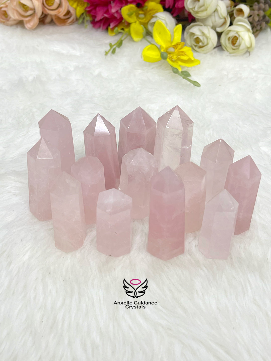 Rose Quartz Tower Small