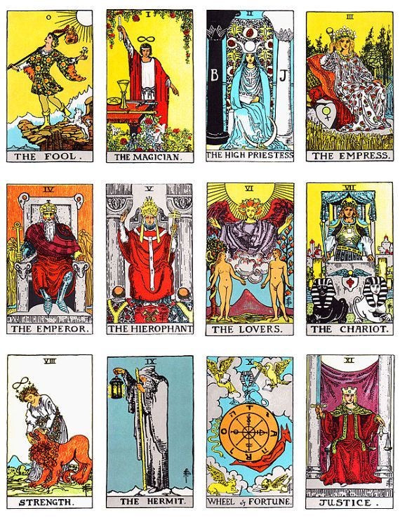 The Original Rider Waite Tarot Cards Deck