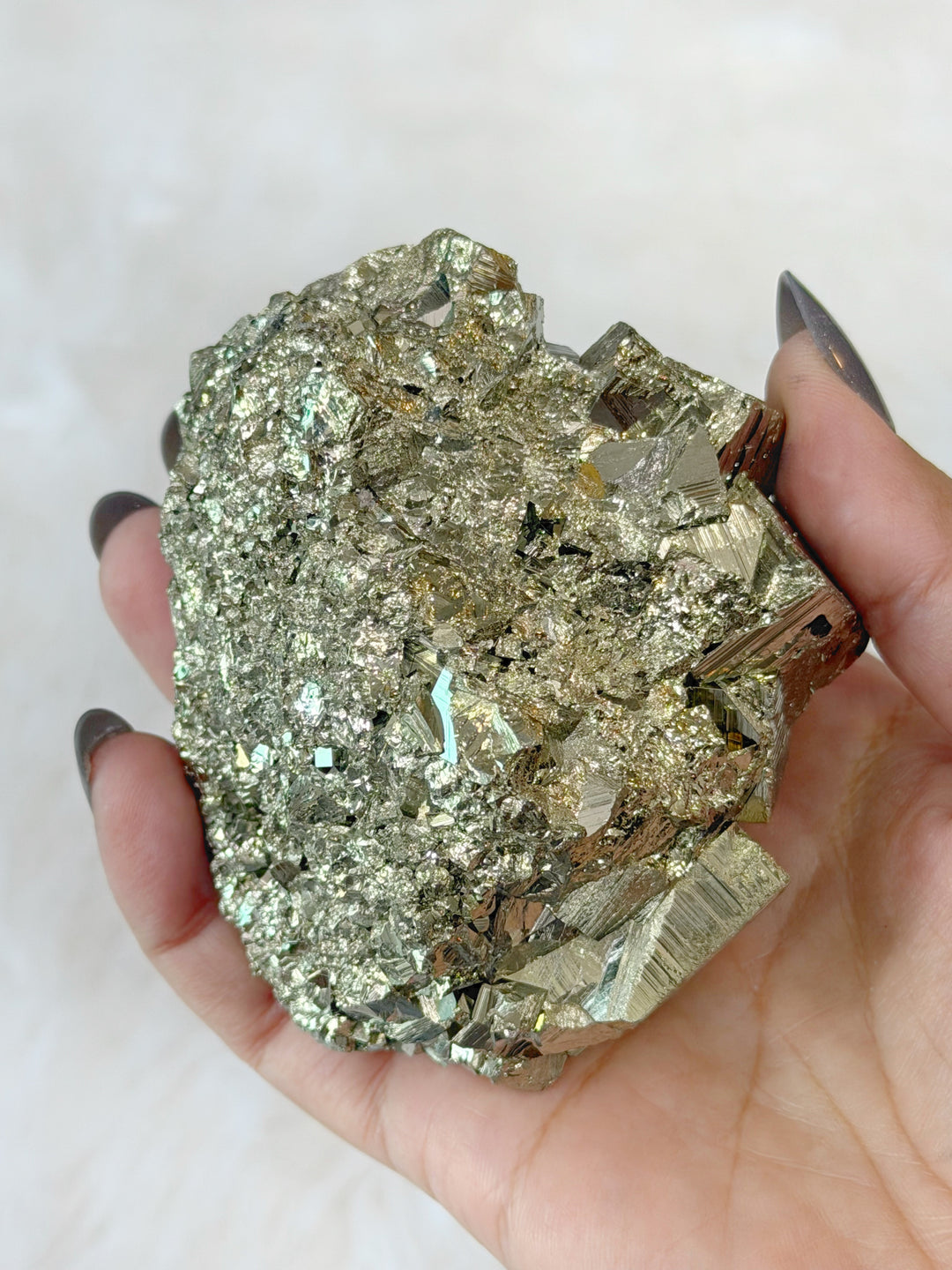 Pyrite Cubic Cluster 6