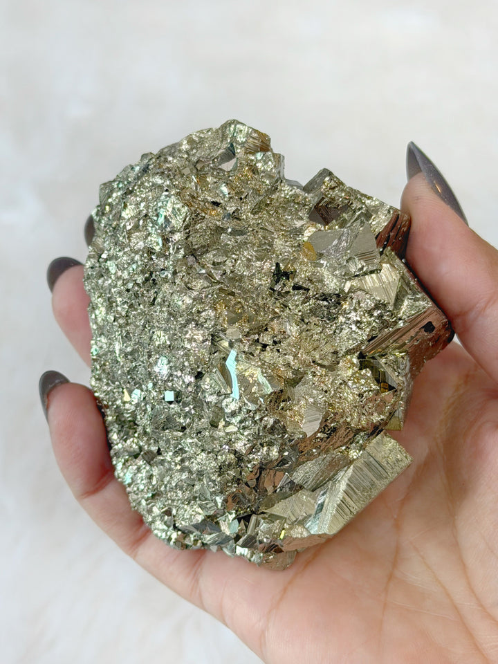 Pyrite Cubic Cluster 6
