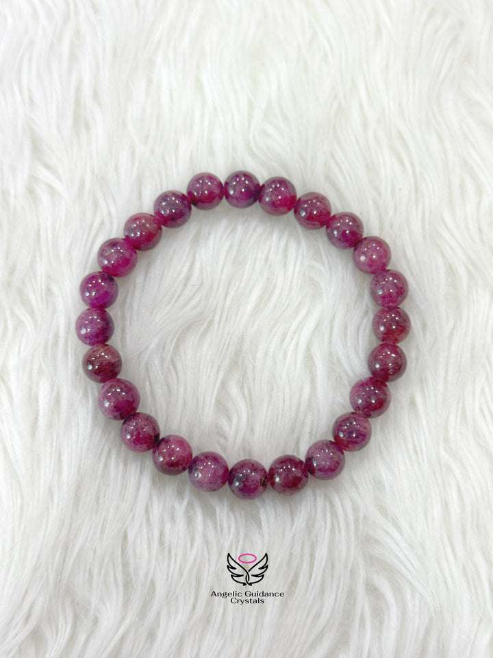 Ruby Natural Bracelet 6mm