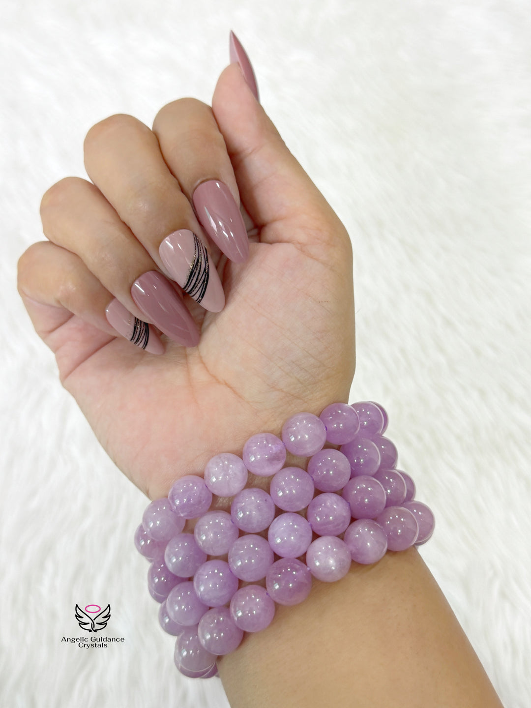 Kunzite Bracelet Aaa 10 mm