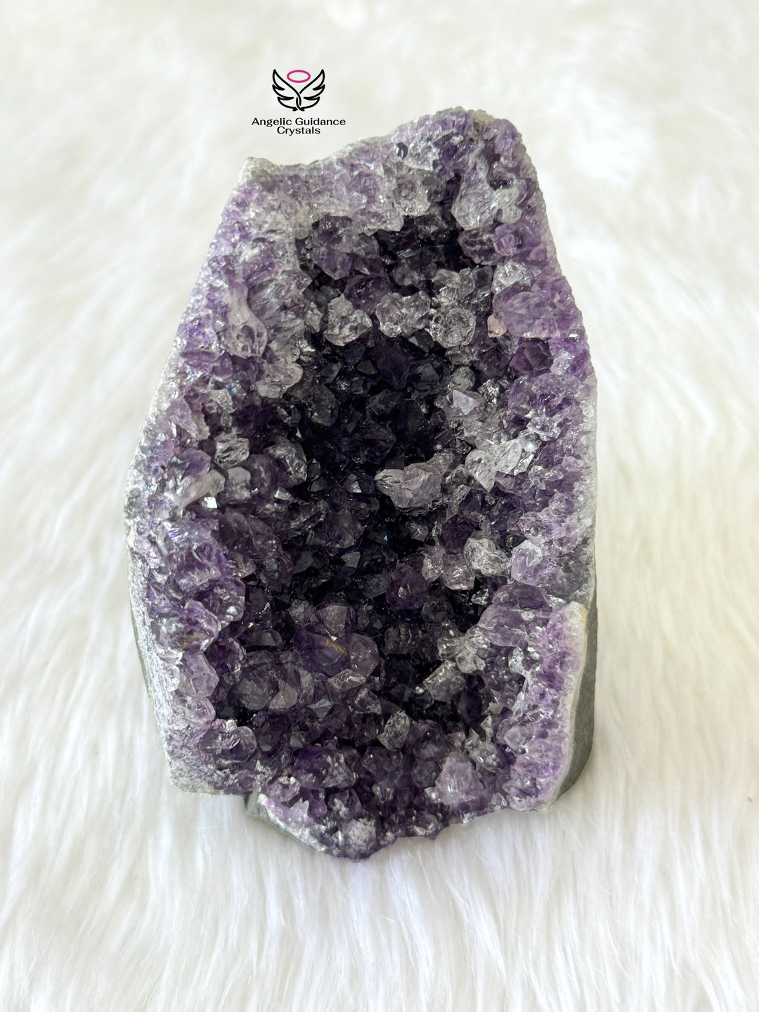 Amethyst Standing Cluster Large AAA