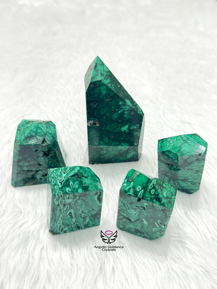 Malachite Natural Tower