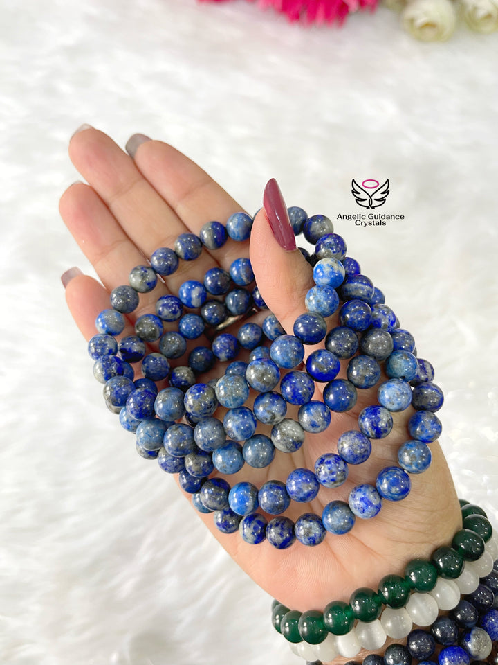 Lapis Lazuli Round Bracelet