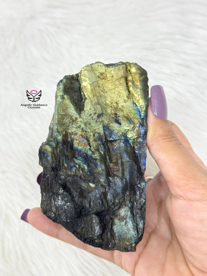 Labradorite Raw Stone 10