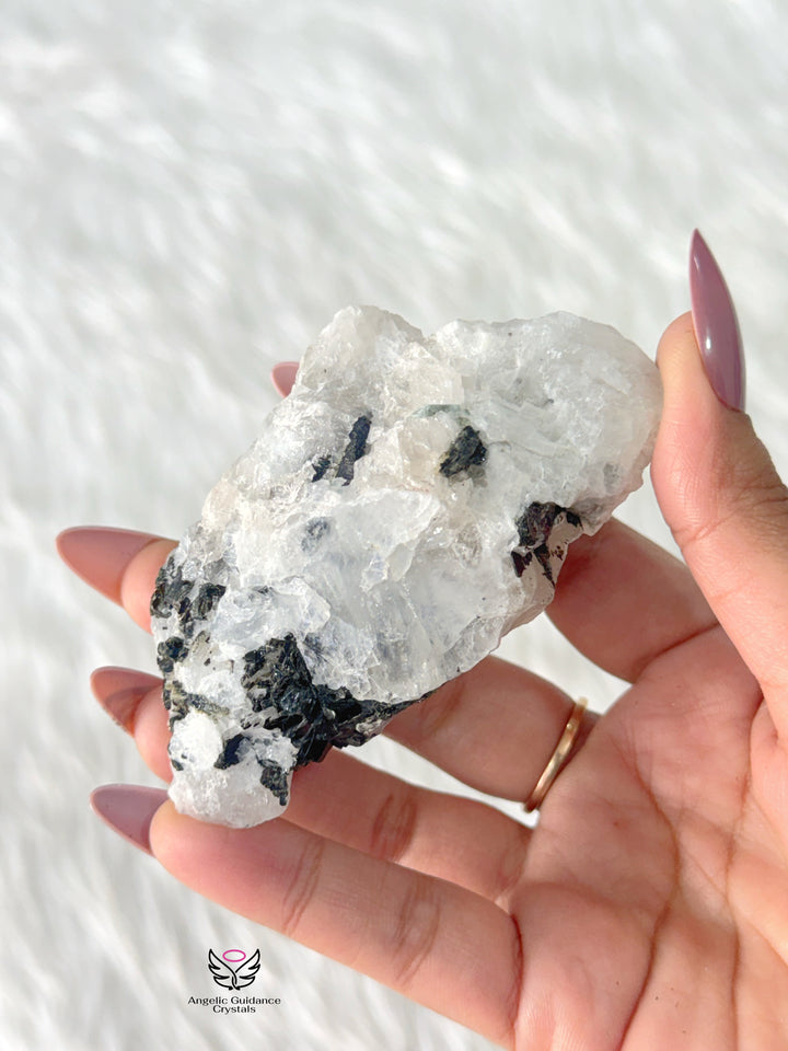 Rainbow Moonstone Raw stone Large 1