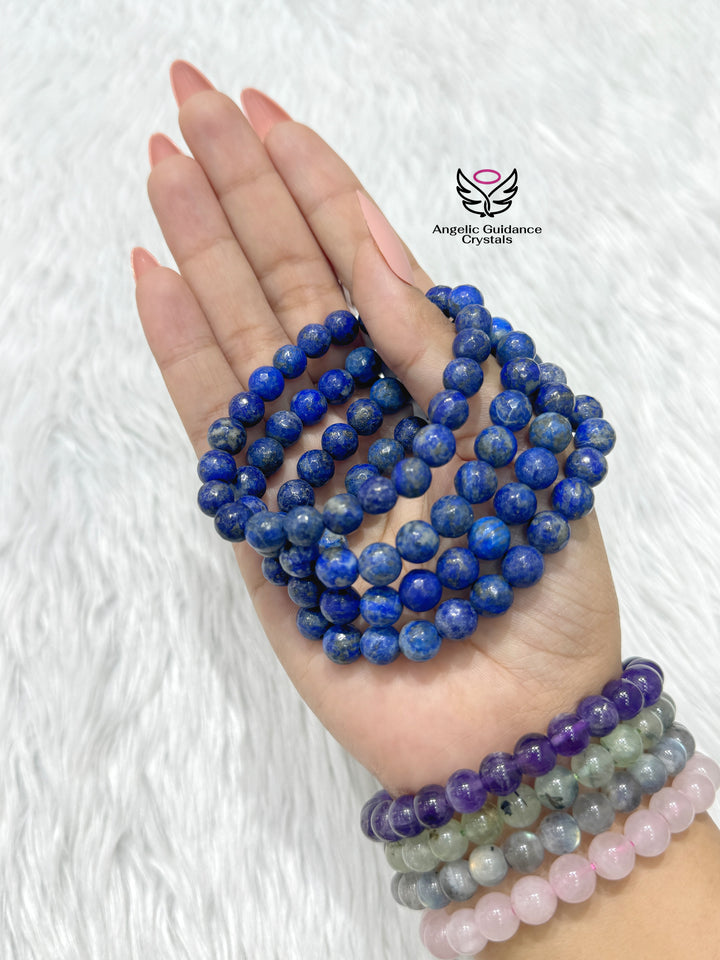 Lapis Lazuli Faceted Bracelet