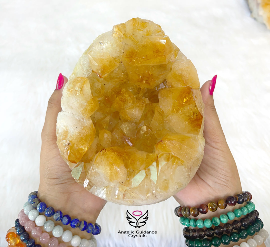 Citrine Cluster Xl Size 2